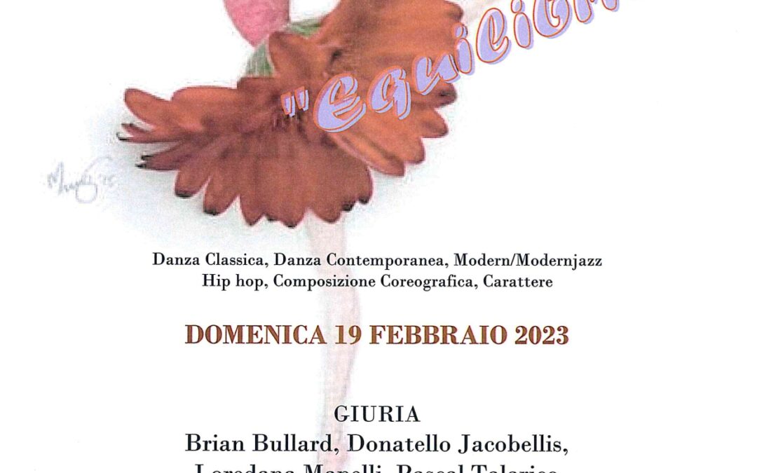 CONCORSO BRONI – DANZA DI CARATTERE