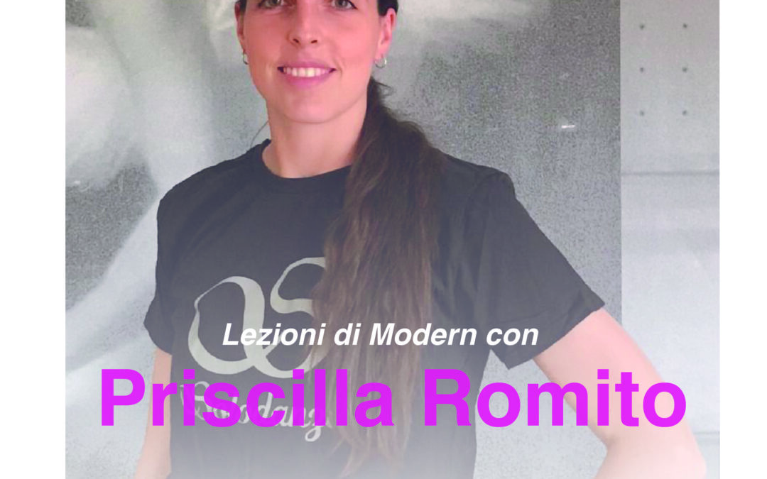 DANZA: MODERN E CONTEMPORARY MODERN CON PRISCILLA ROMITO