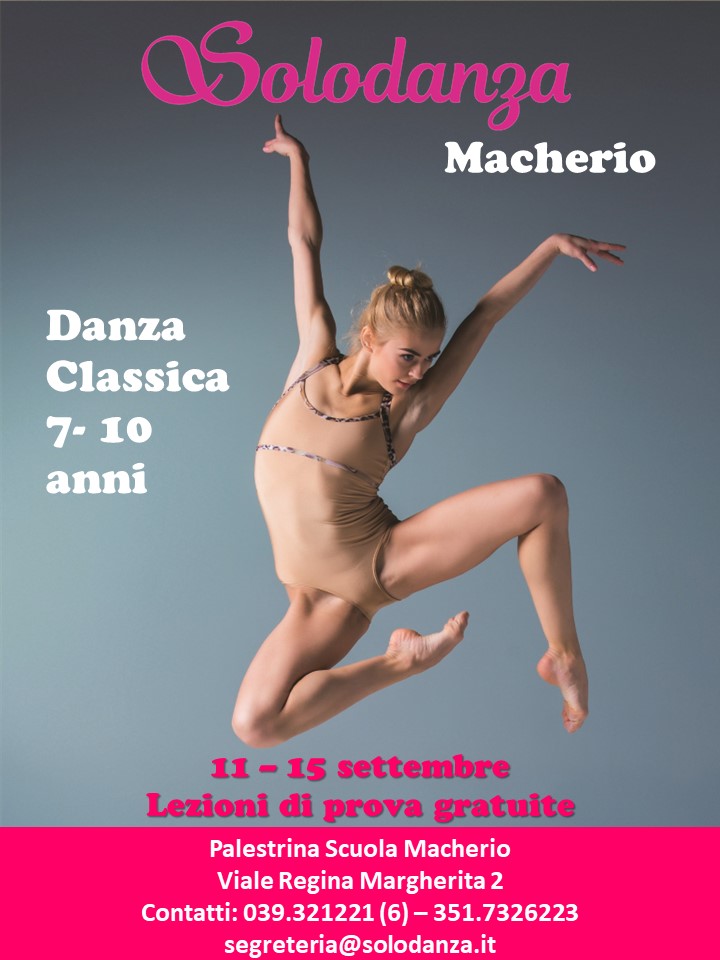 CORSI DI DANZA A MACHERIO