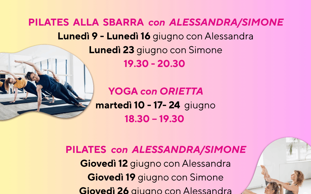 A GIUGNO IN FORMA CON SOLODANZA!