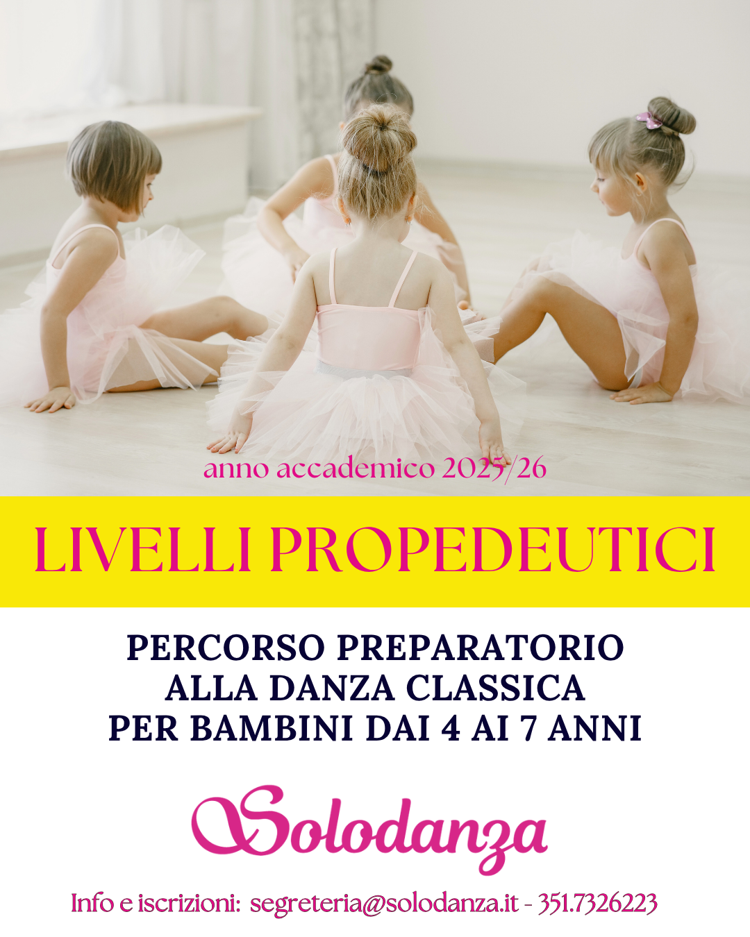 LIVELLI PROPEDEUTICI